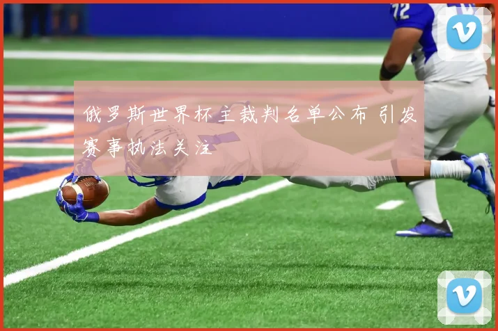 俄罗斯世界杯主裁判名单公布 引发赛事执法关注