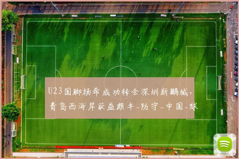 U23国脚杨希成功转会深圳新鹏城，青岛西海岸获益颇丰_防守_中国_球员