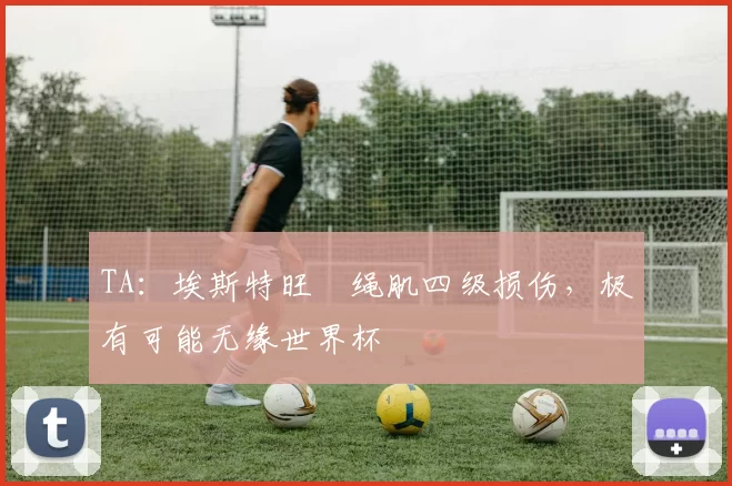 TA：埃斯特旺腘绳肌四级损伤，极有可能无缘世界杯